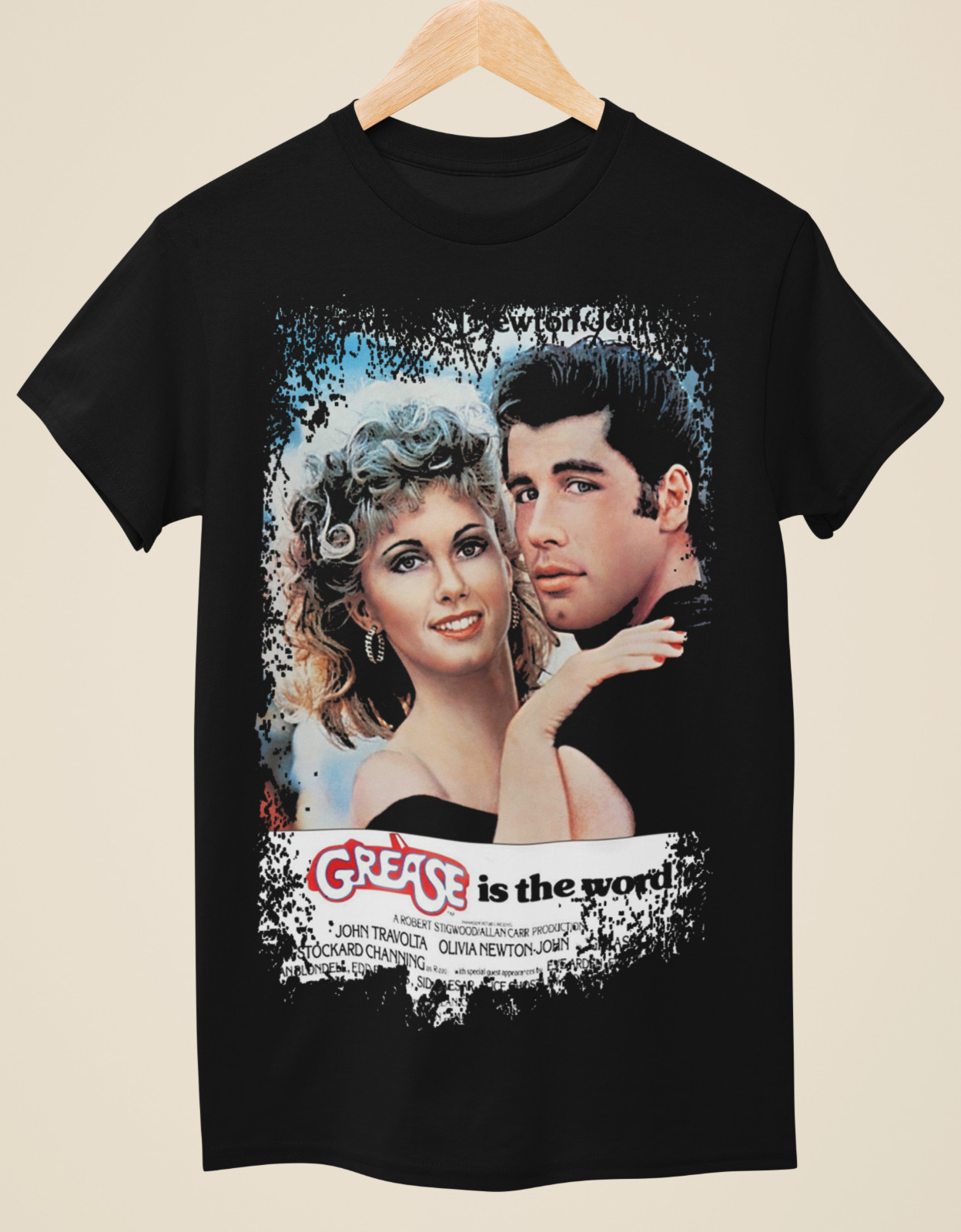 Poster Men Fashion - T-Shirt hitam Unisex terinspirasi Poster film