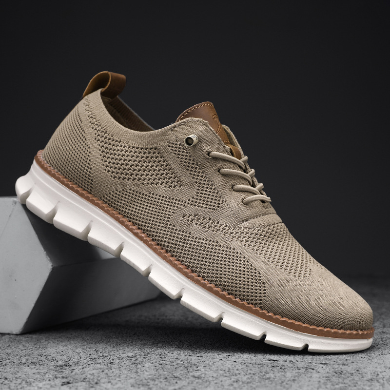 Mens Fashion Trainers - Sepatu Kets Pria Sepatu Kasual Jaring