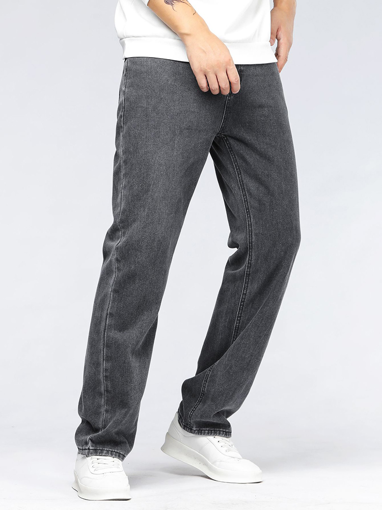 Celana Jeans Baggy Pria Gaya K - Men'S Fashion Grey Jeans ulasan dan harga
