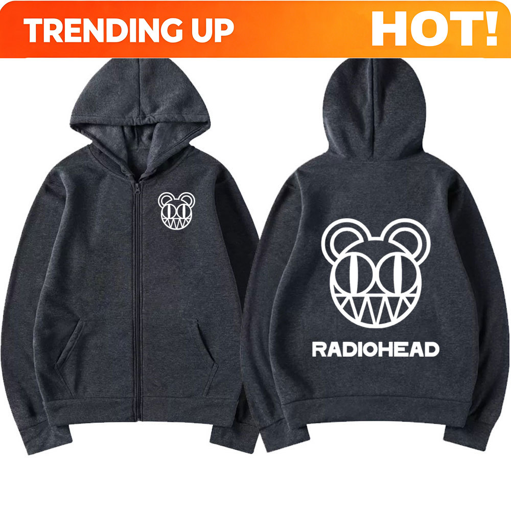 Hoodie Ritsleting Logo Band Ro - Mens Fashion Zip Up Hoodies ulasan dan harga