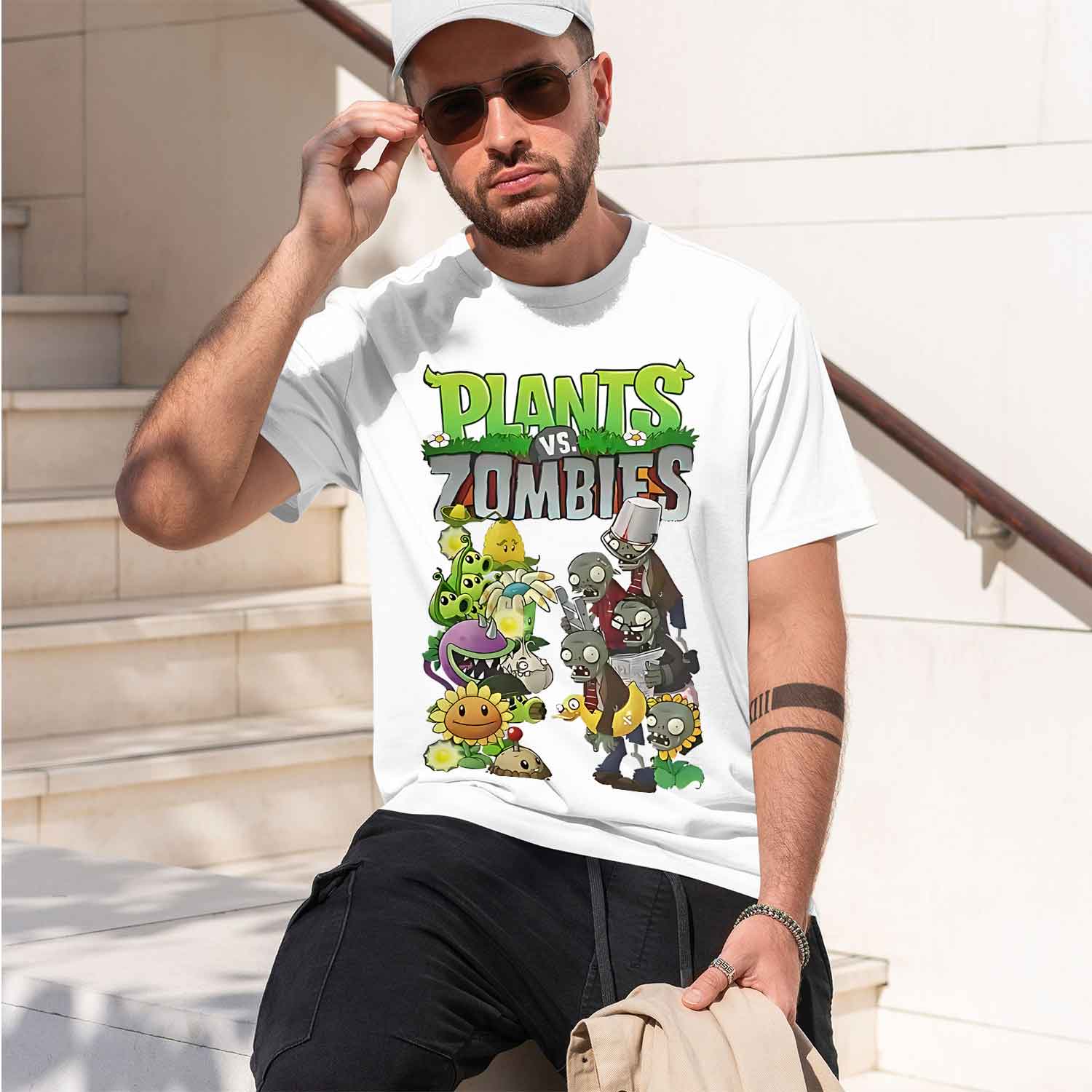 T Poster Humorous Tees Lengan  - Poster Men Fashion ulasan dan harga