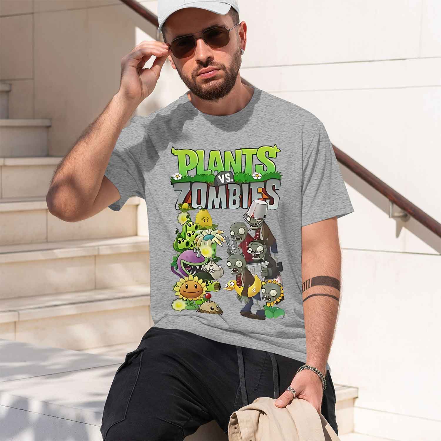 T Poster Humorous Tees Lengan  - Poster Men Fashion ulasan dan harga