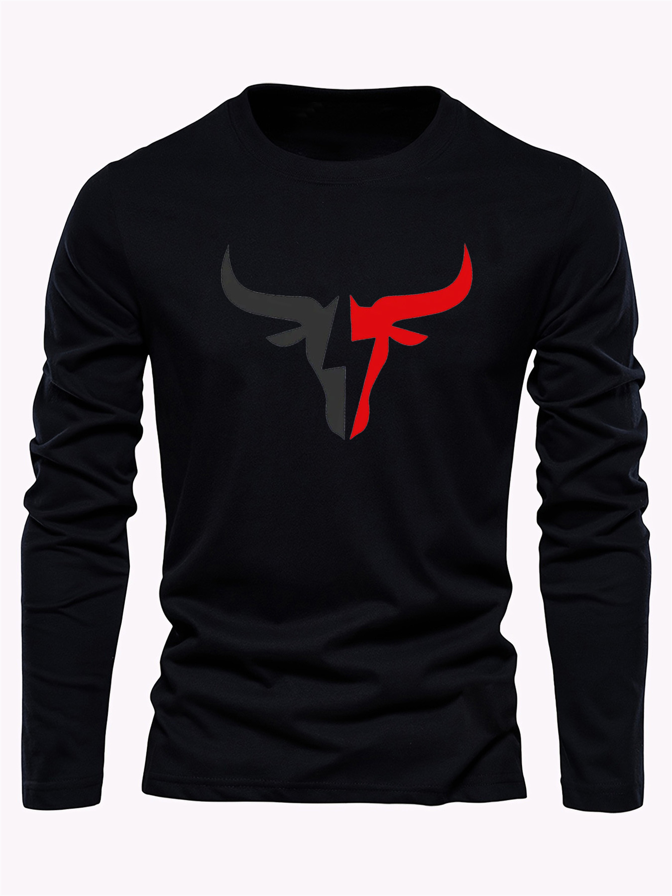 Kaos Lengan Panjang Pria Warna - Men'S Fashion T Shirts ulasan dan harga
