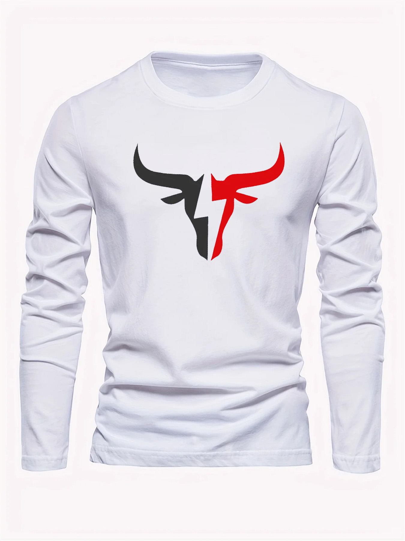 Kaos Lengan Panjang Pria Warna - Men'S Fashion T Shirts ulasan dan harga