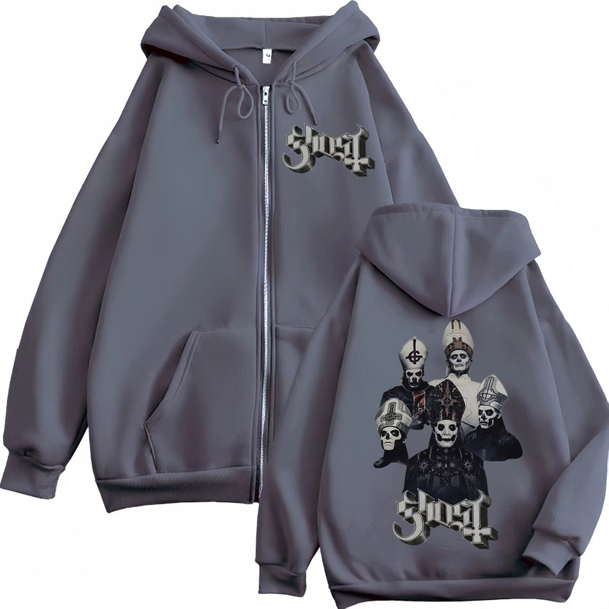 Penjualan Panas Hoodie Zipper  - Mens Fashion Zip Up Hoodies ulasan dan harga