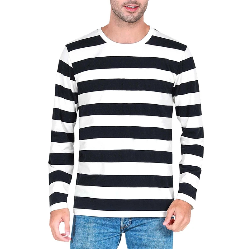 Kaos Lengan Panjang Pria denga - Men'S Fashion T Shirts ulasan dan harga