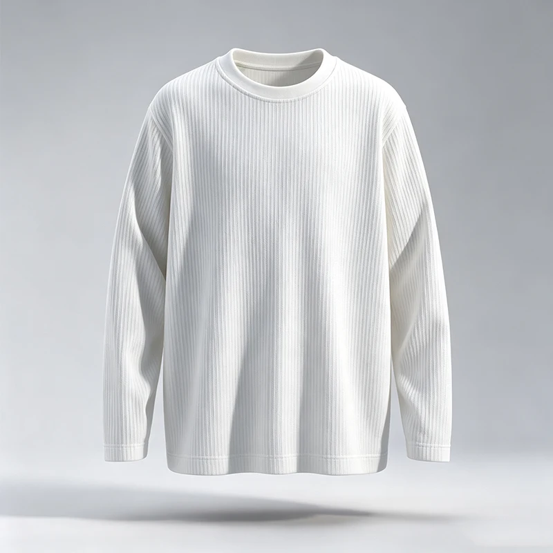 Kaos Lengan Panjang Kerah Bula - Men'S Fashion T Shirts ulasan dan harga