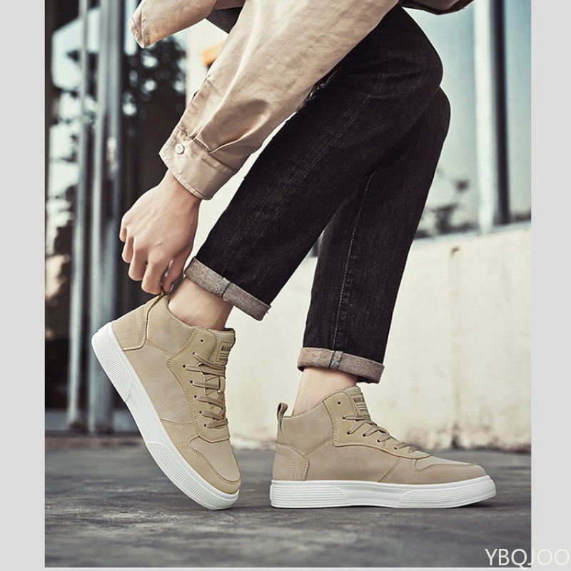 Sepatu Platform Pria Minimalis - Mens Fashion Trainers ulasan dan harga